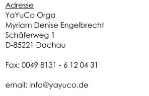 Hier erscheint die Adresse als Bild